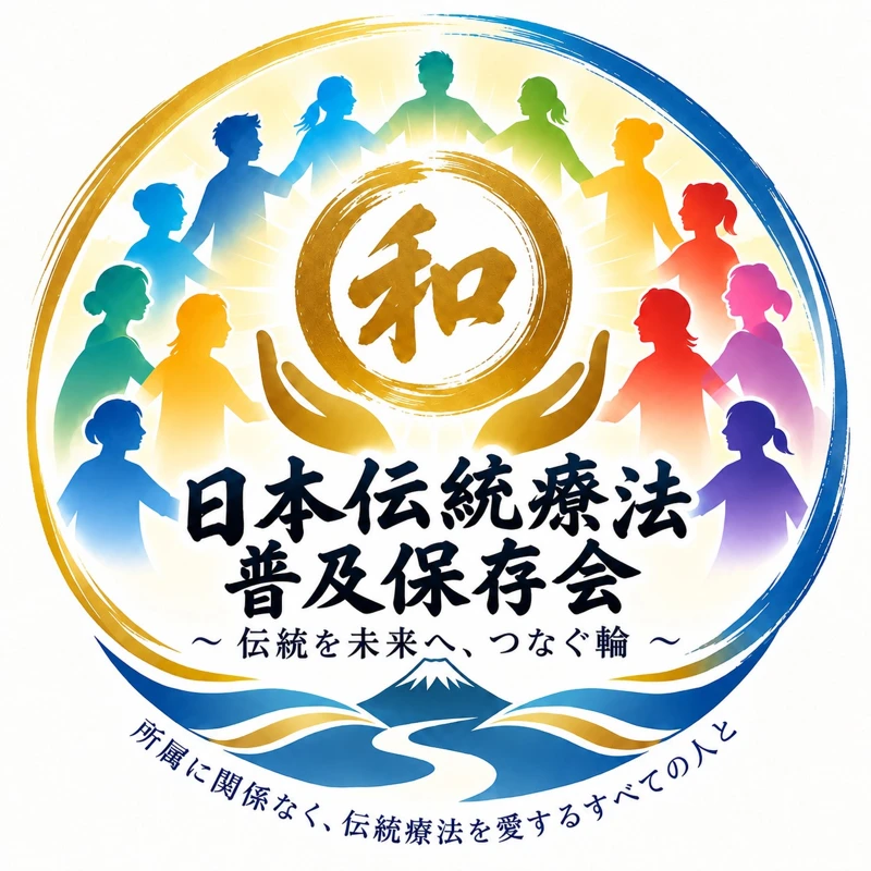 日本伝統療法普及保存会 ロゴ